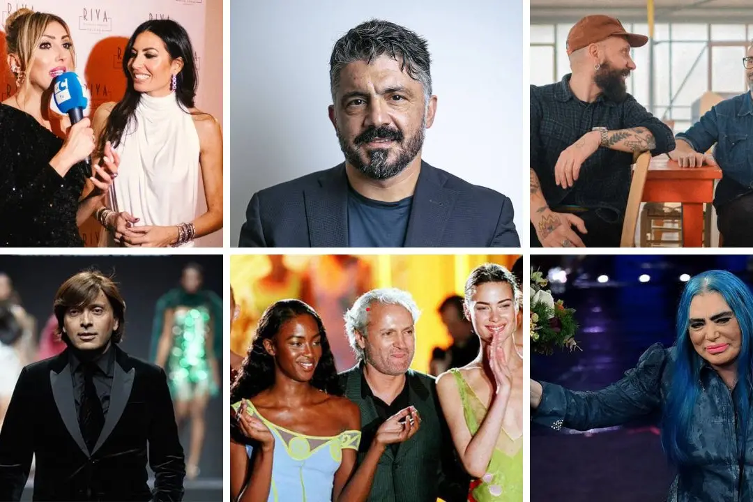 Elisabetta Gregoraci, Gennaro Gattuso, Giacomo Triglia e Brunori Sas, Anton Giulio Grande, Gianni Versace e Loredana Bert\\u00E8