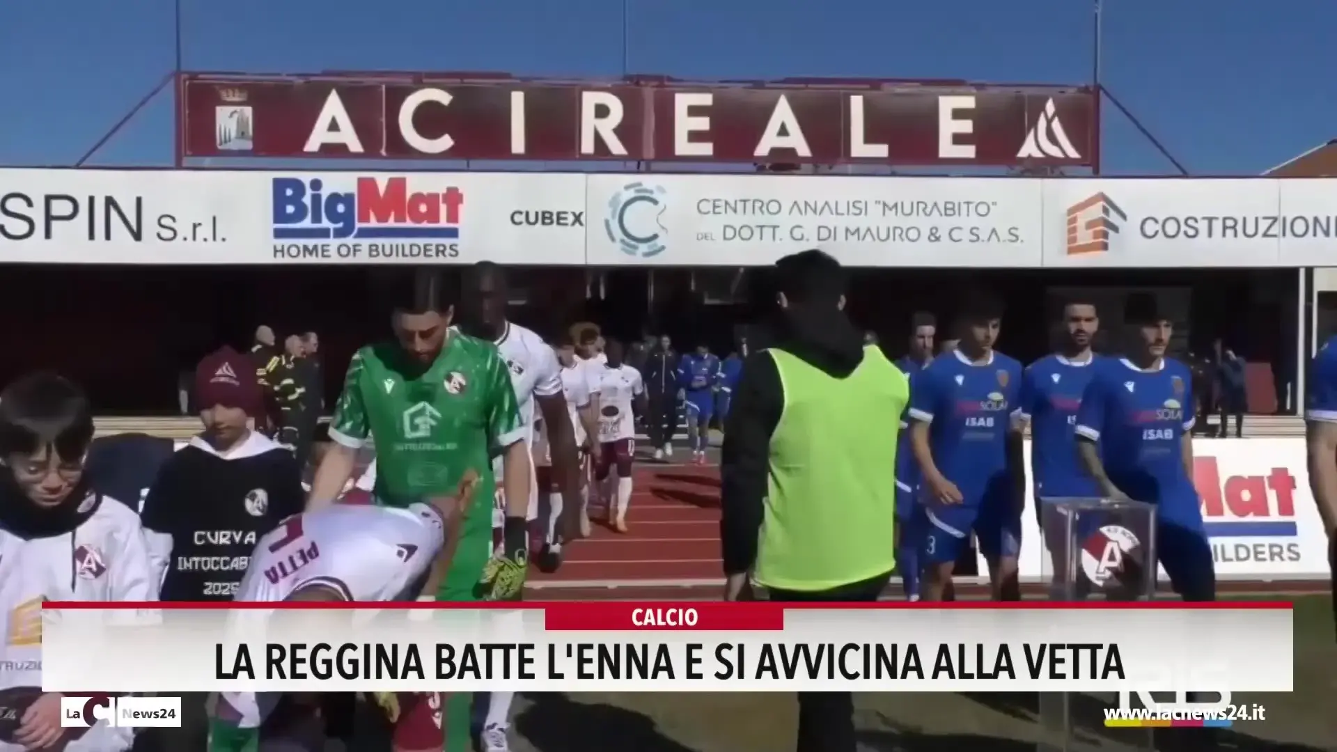 La Reggina batte l'Enna e si avvicina alla vetta