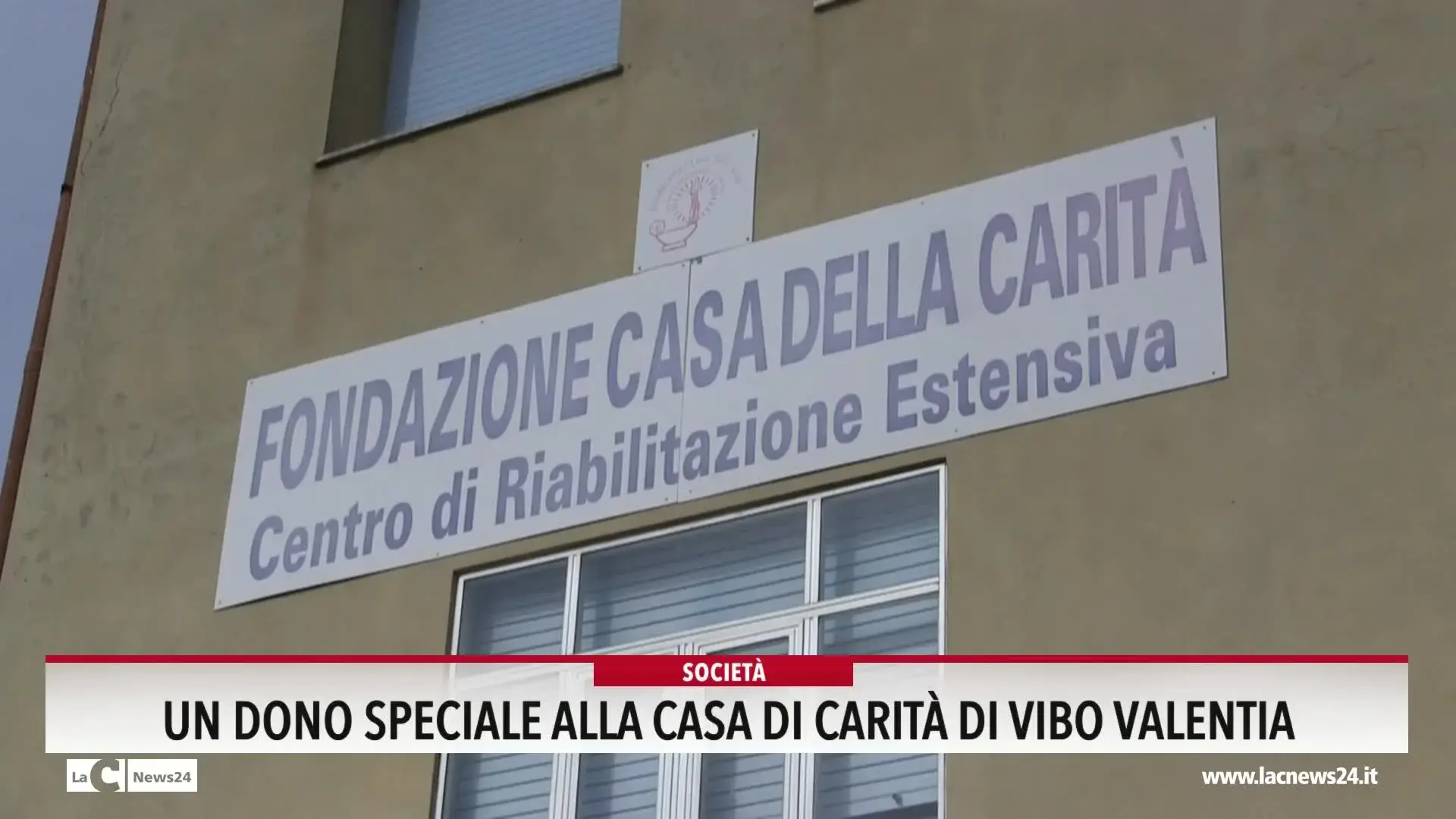 Un dono speciale alla casa di carita di Vibo Valentia