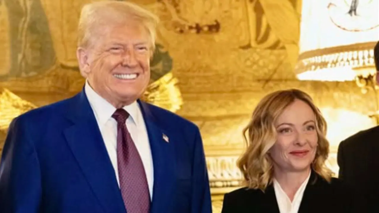 Donald Trump e Giorgia Meloni