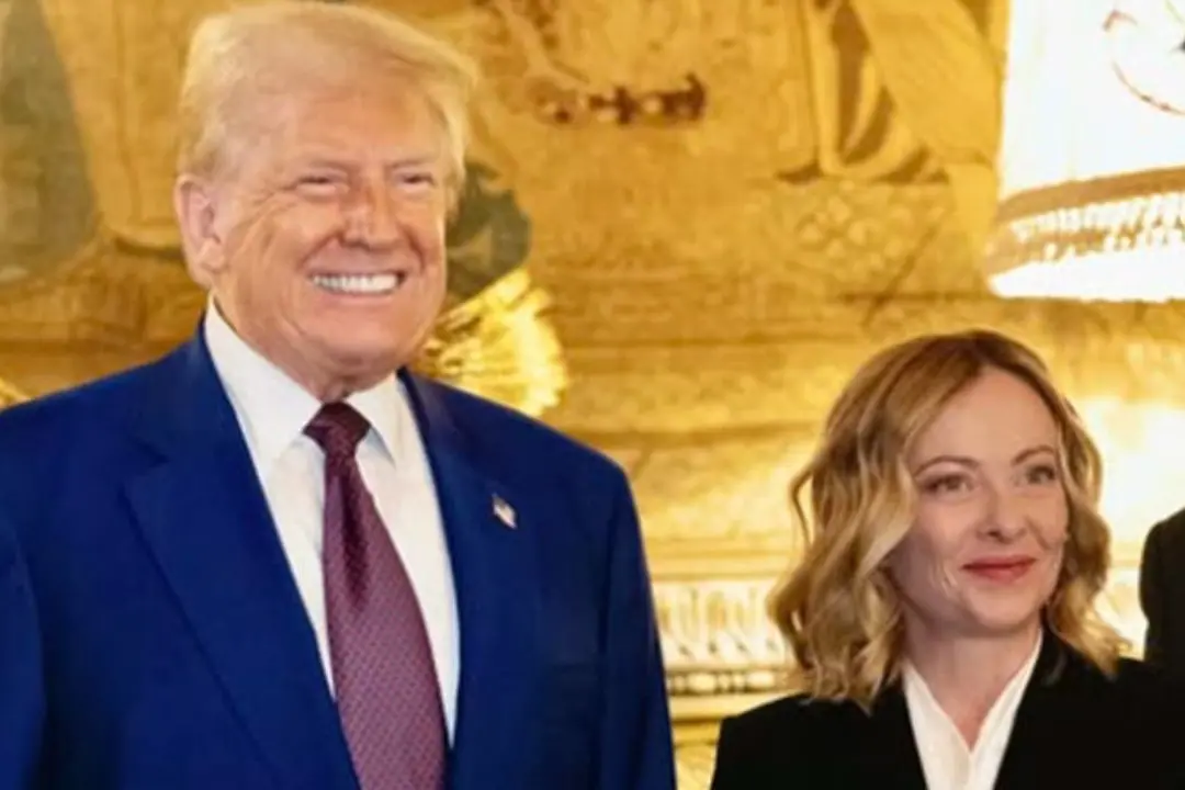 Donald Trump e Giorgia Meloni