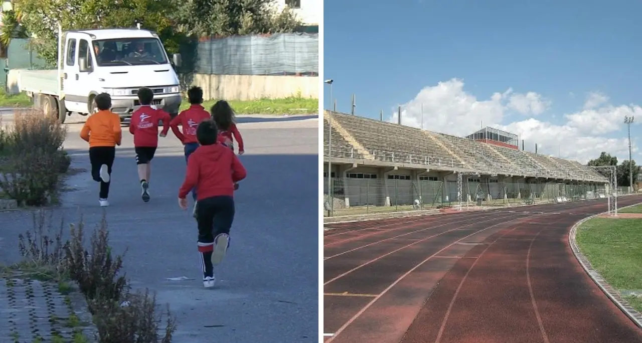 Vibo, il sindaco di Siderno offre la pista del Raciti ai ragazzi costretti ad allenarsi per strada: «Qui un impianto a 8 corsie»\n