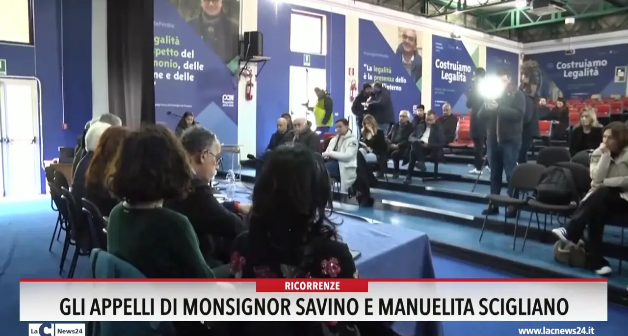 Gli appelli di Monsignor Savino e Manuelita Scigliano