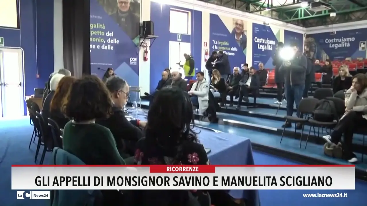 Gli appelli di Monsignor Savino e Manuelita Scigliano