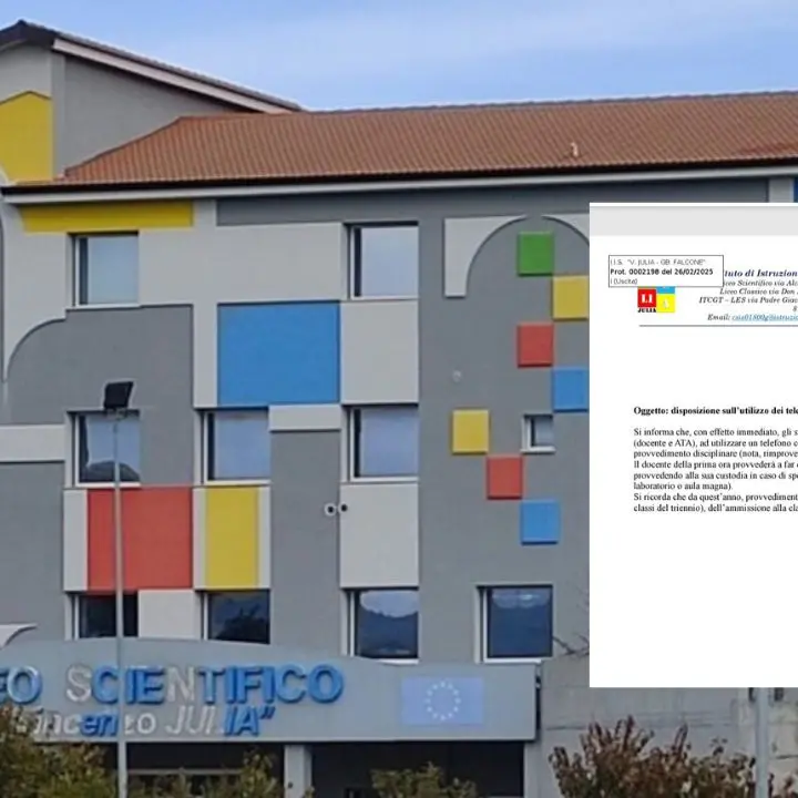 Deepfake ad Acri, il liceo Julia-Falcone corre ai ripari: vietato l’uso dei telefoni a scuola\n
