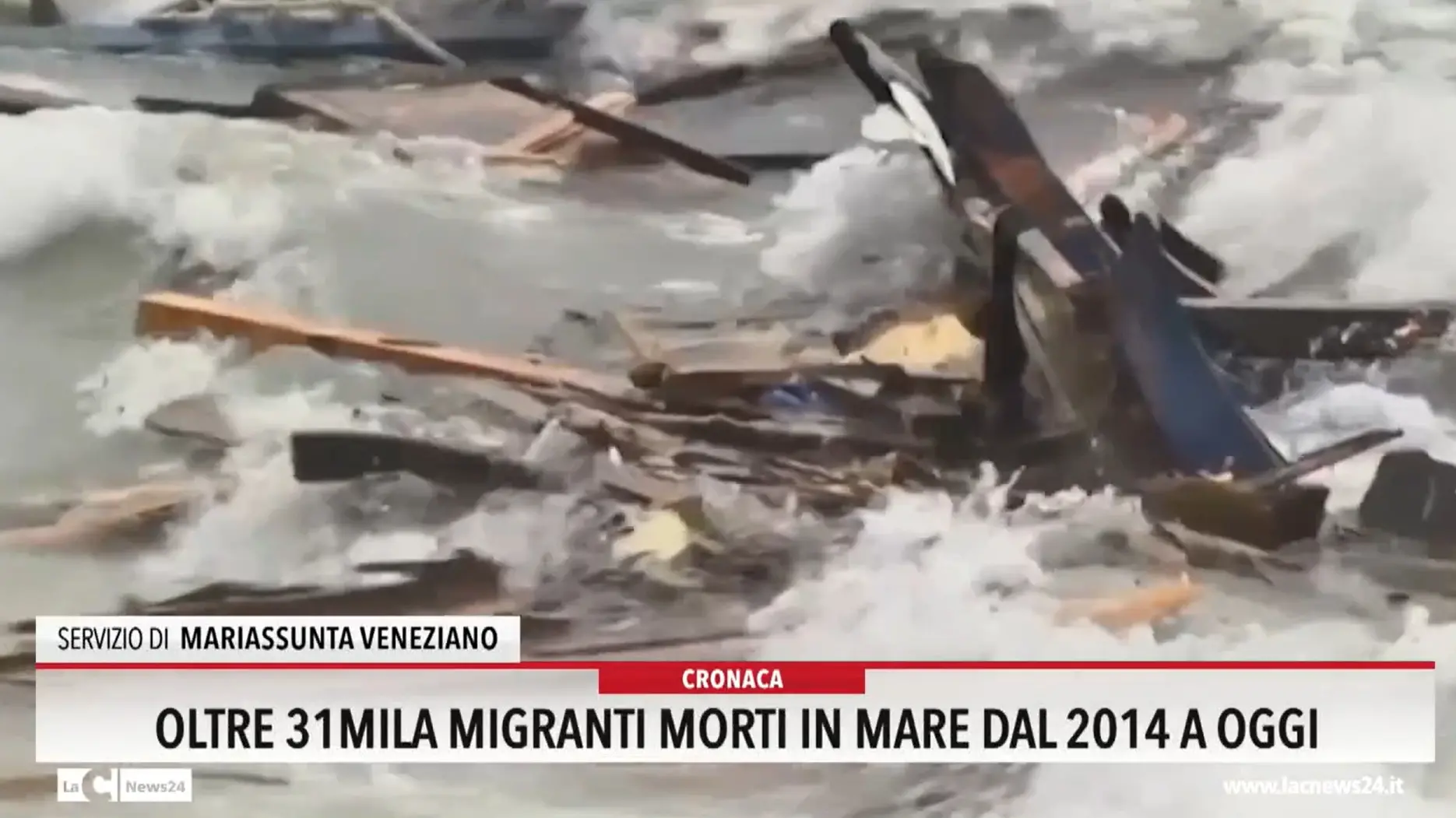 Oltre 31mila migranti morti in mare dal 2014 a oggi