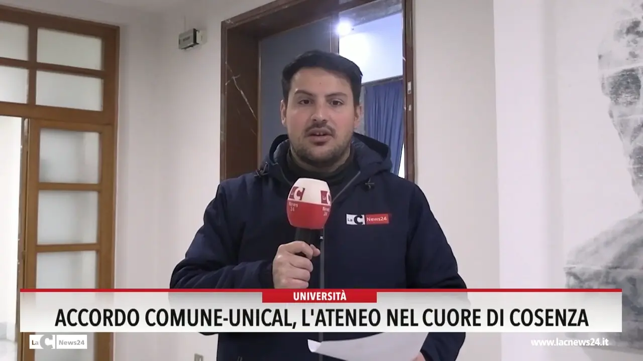 Accordo Comune-Unical, l'ateneo nel cuore di Cosenza