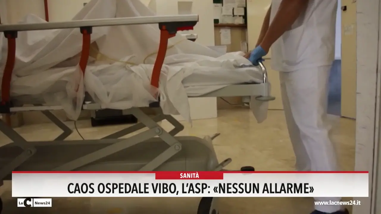 Caos ospedale di Vibo, l'Asp: «Nessun allarme»