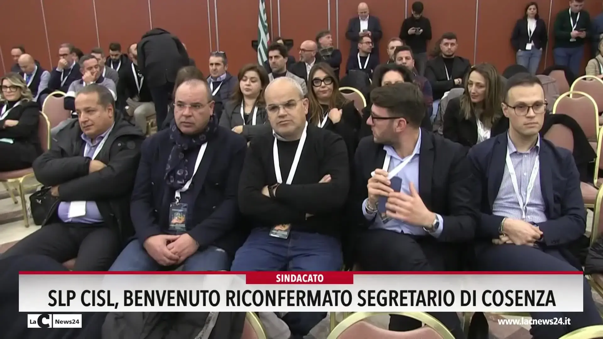 Slp Cisl, Benvenuto riconfermato segretario di Cosenza