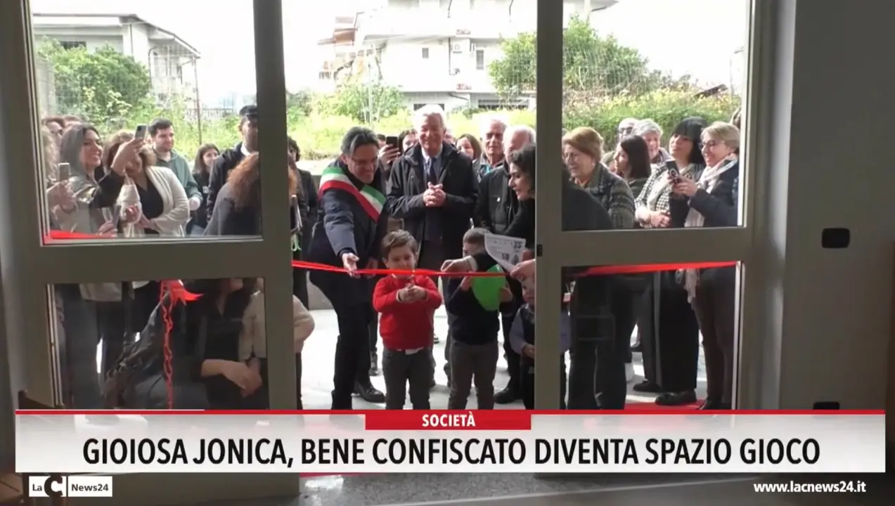 Gioiosa Jonica bene confiscato diventa spazio gioco