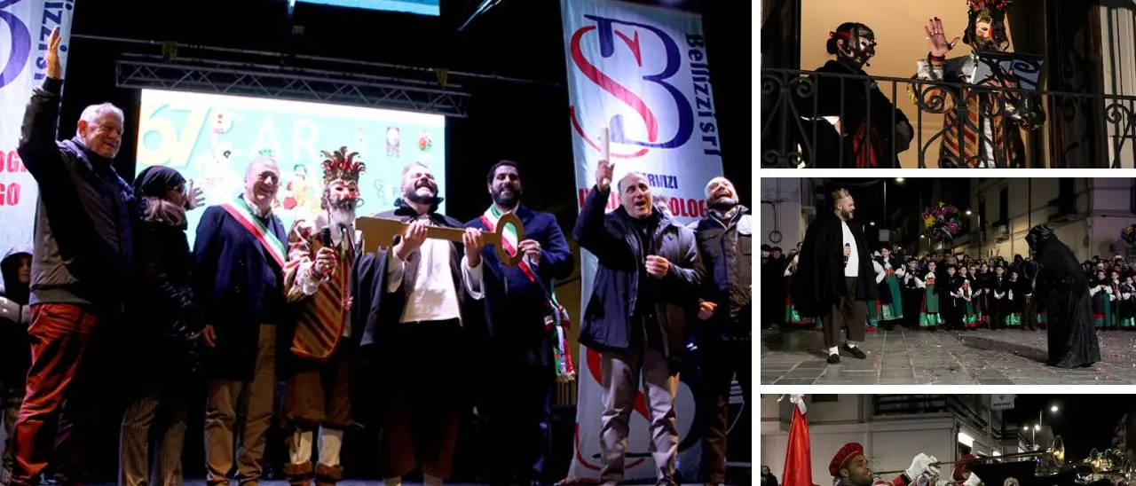 Carnevale del Pollino, incoronato “Re\u00A0Burlone” tra balli e\u00A0“Sirinata d’a Savuzizza”