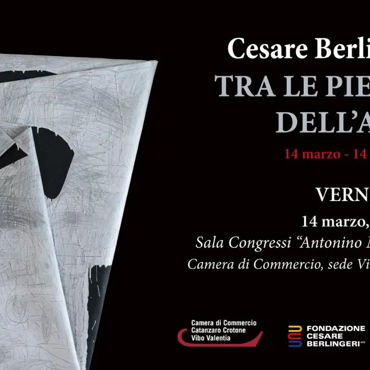 Il Lìmen Museum celebra Cesare Berlingeri con una mostra d’eccezione: l’appuntamento a Vibo