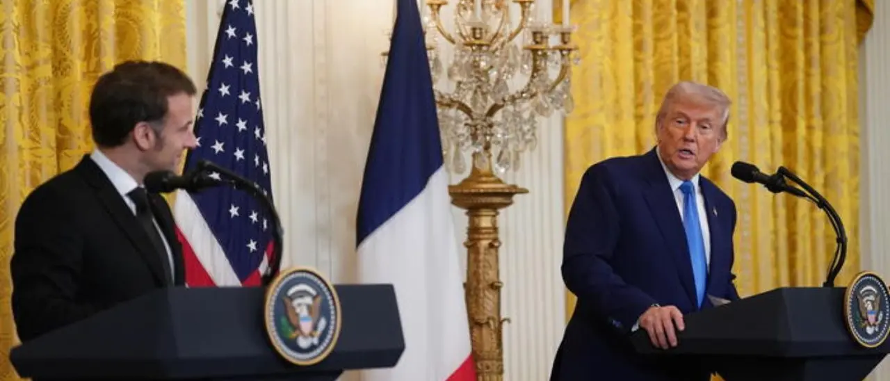 Guerra commerciale, Macron: «L’Unione Europea introdurrà dazi reciproci su acciaio e alluminio»\n