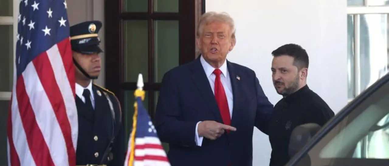 Guerra Russia-Ucraina, Trump incontra Zelensky: «Equa intesa sui minerali, la tregua è vicina»\n