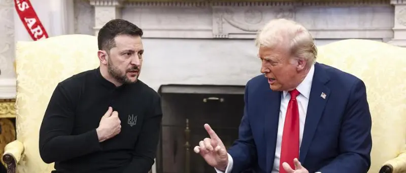 Trump minaccia Zelensky: «Giochi con la terza guerra mondiale». L’incontro alla Casa Bianca è un fallimento\n