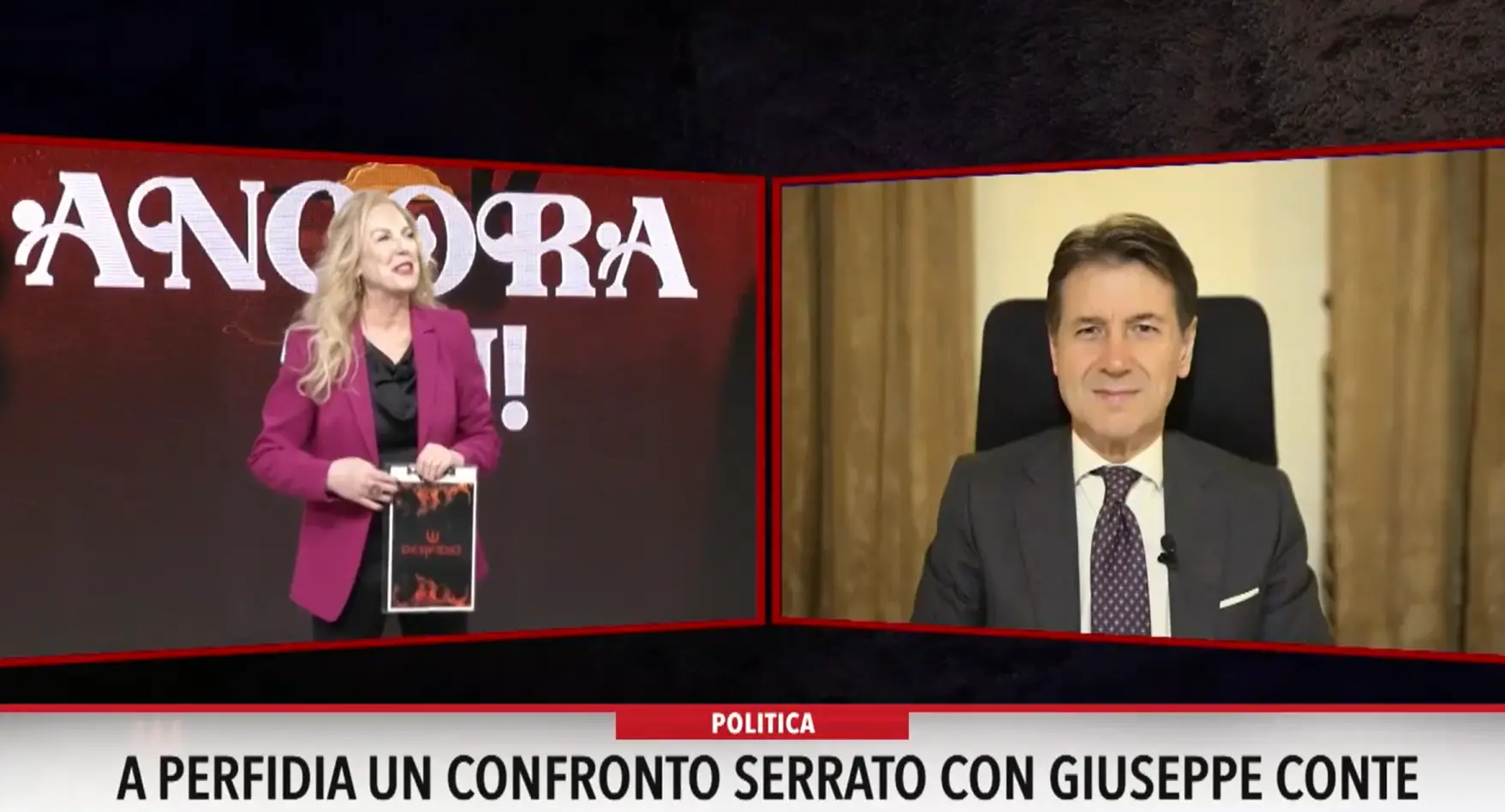 A Perfidia un confronto serrato con Giuseppe Conte