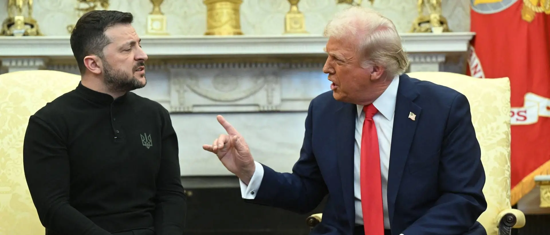 Lo scontro tra Trump e Zelensky diventa spettacolo mentre la politica resta fuori dalla porta