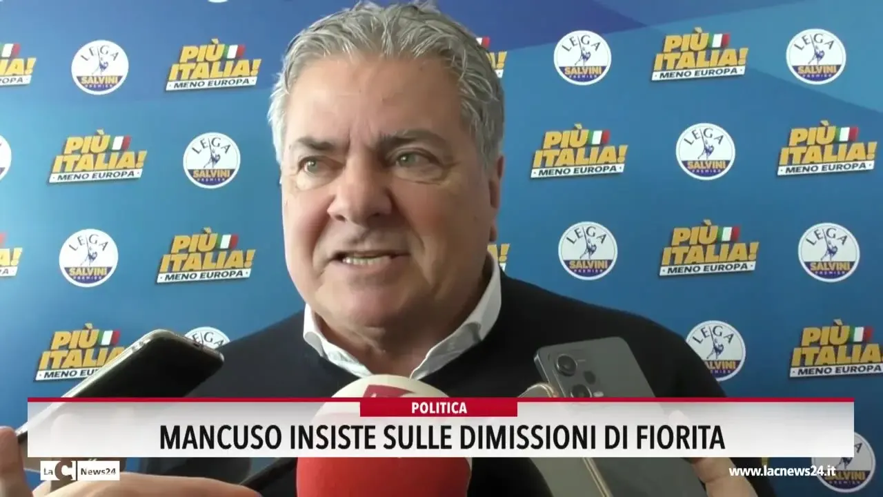 Mancuso insiste sulle dimissioni di Fiorita