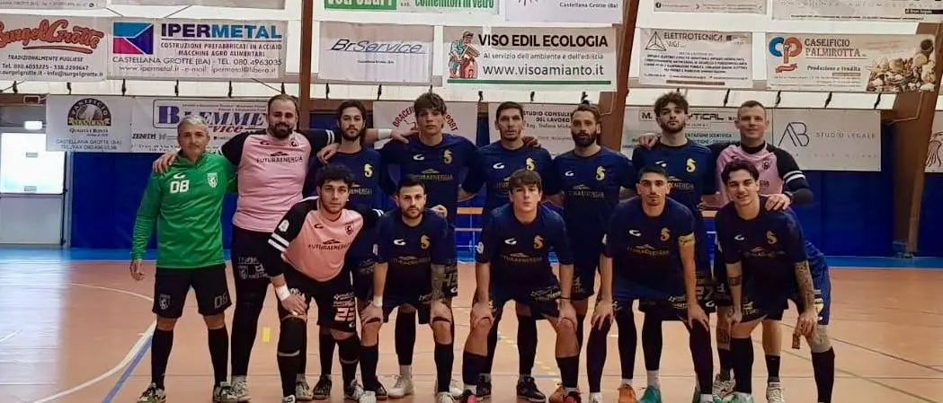 Serie A2 di calcio a 5, il Soverato espugna 4-1 Castellana e si prende la vetta della classifica