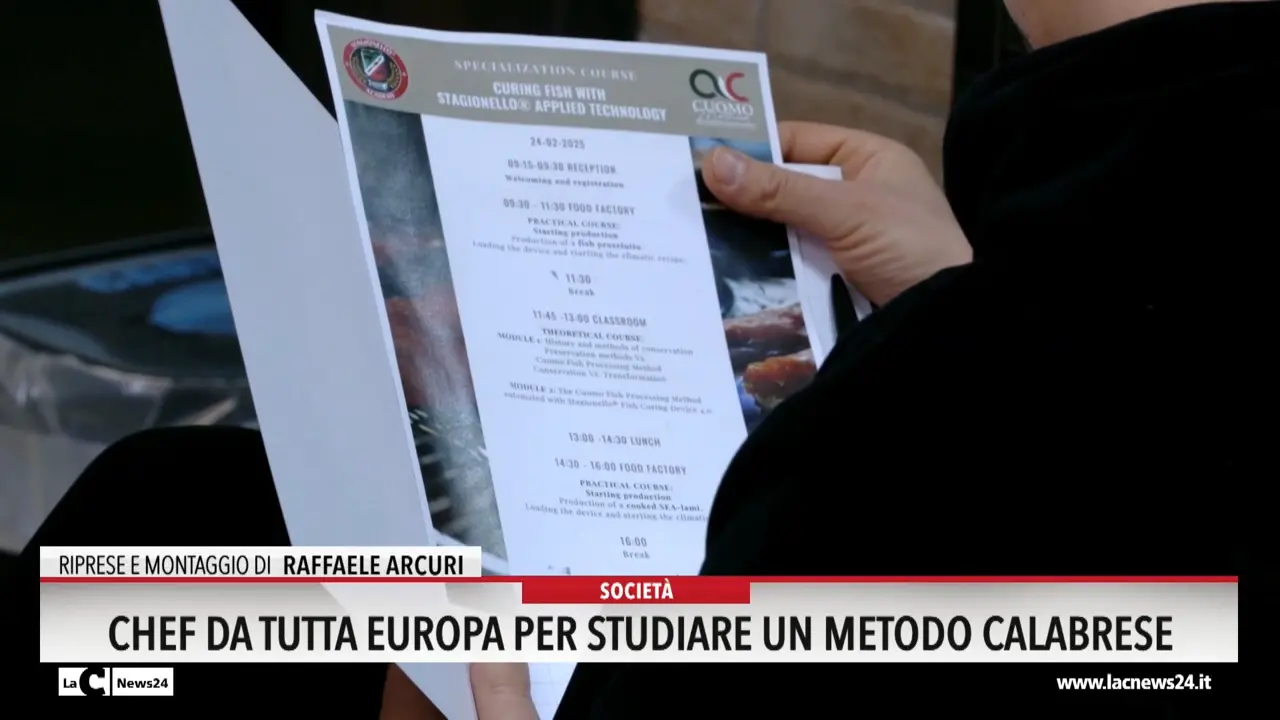 Chef da tutta Europa per studiare un metodo calabrese