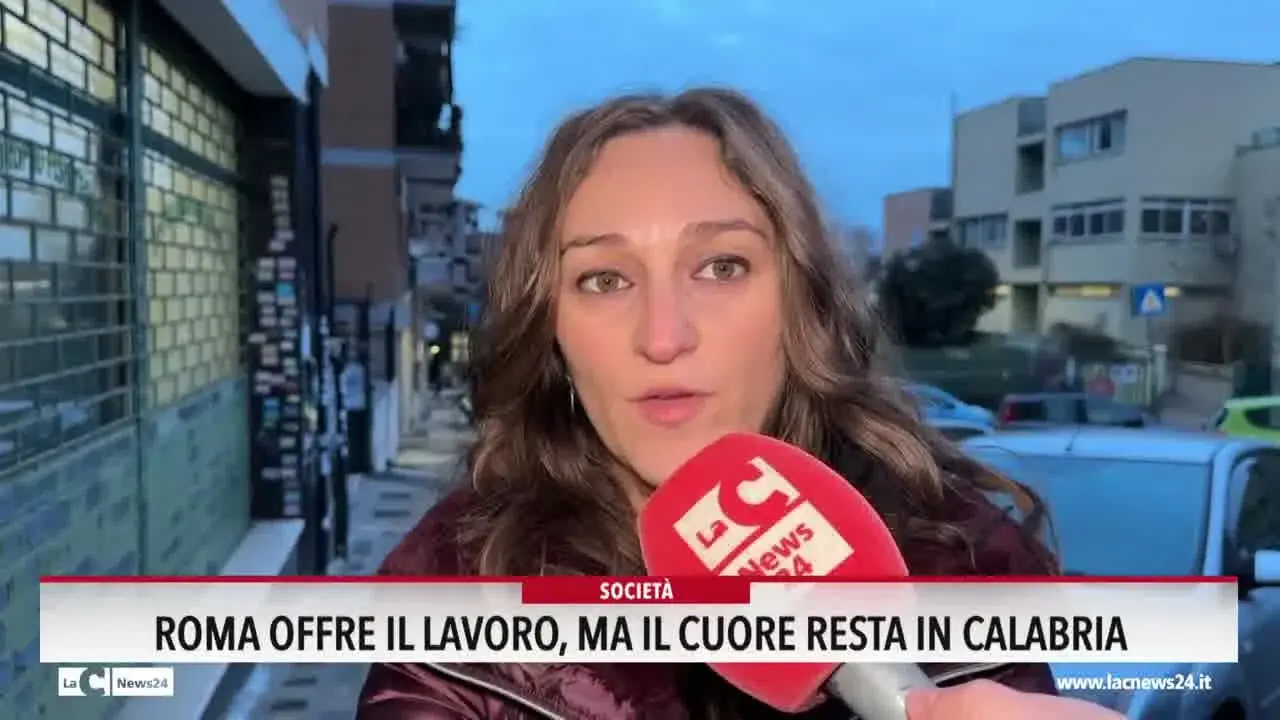 Roma offre il lavoro ma il cuore resta in Calabria