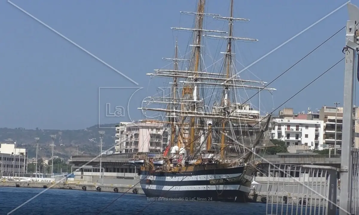 Dopo il giro del mondo per l’Amerigo Vespucci via al\u00A0tour Mediterraneo: a maggio la tappa calabrese a Reggio
