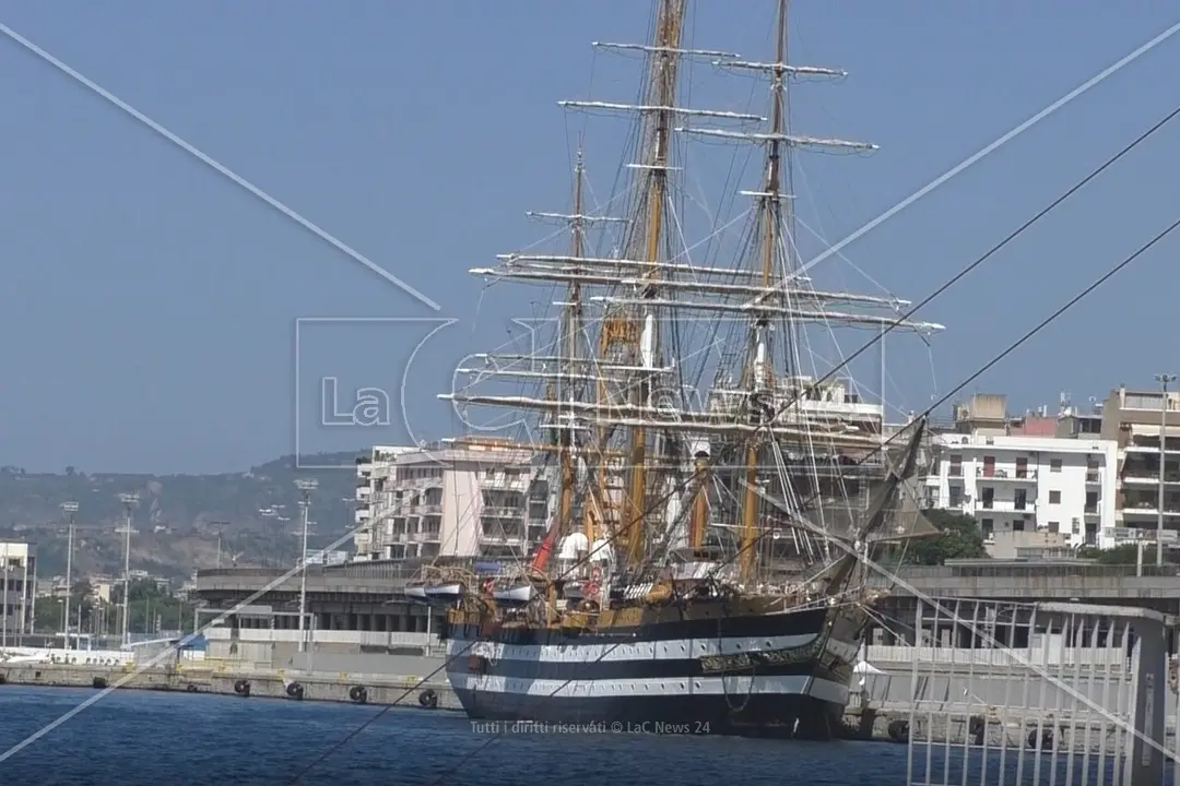 Dopo il giro del mondo per l’Amerigo Vespucci via al\u00A0tour Mediterraneo: a maggio la tappa calabrese a Reggio