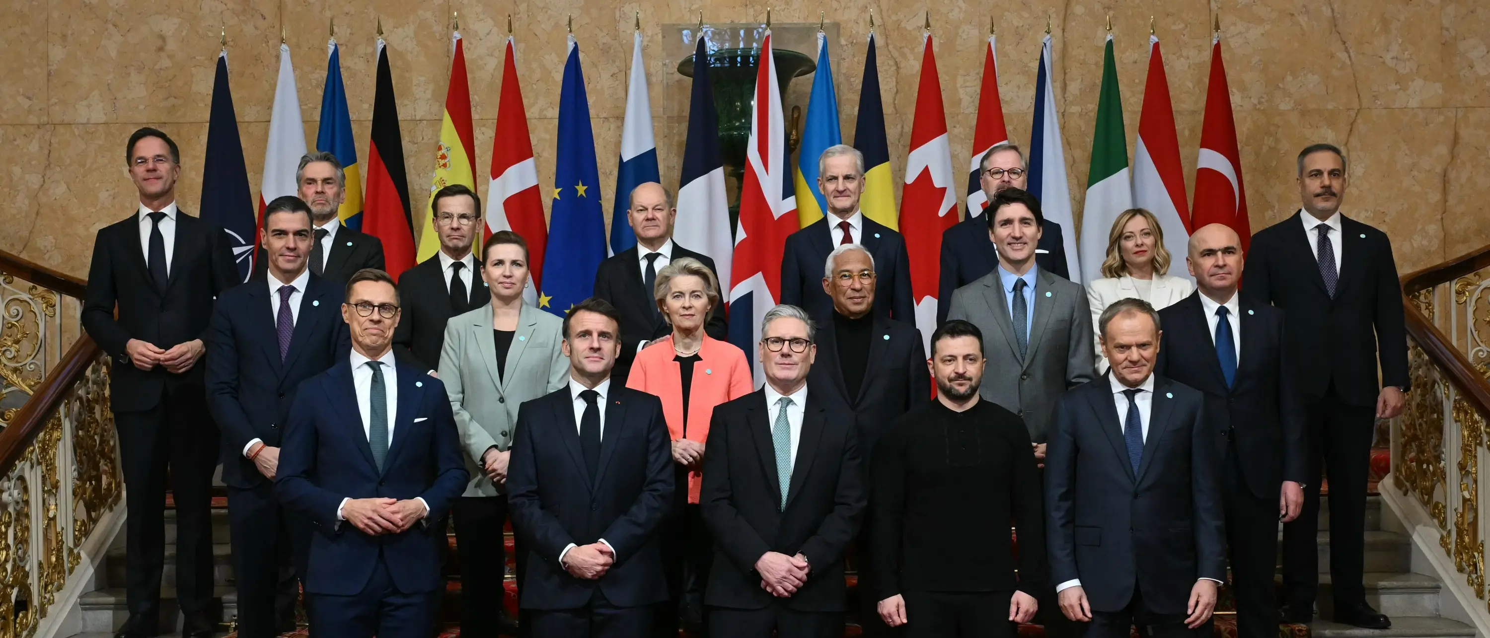 Ucraina, Francia e Inghilterra lavorano a un\u00A0piano di pace da presentare a Trump: «Serve\u00A0sostegno\u00A0Usa»