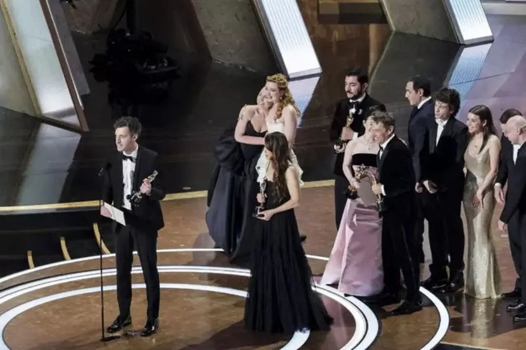 Un momento della cerimonia degli Oscar 2025