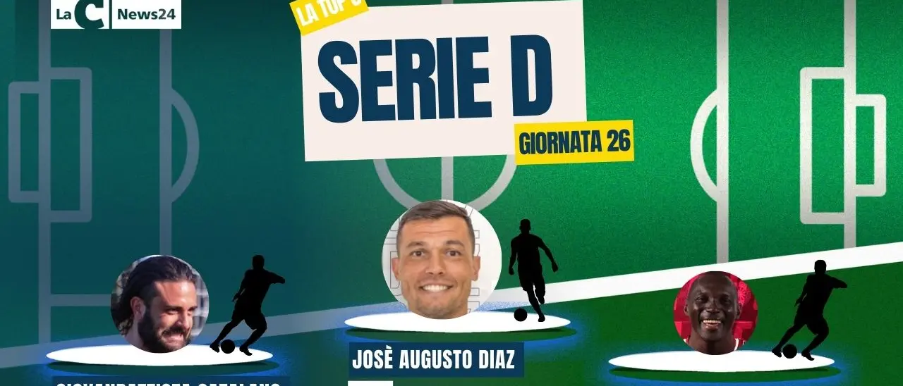 Diaz fa volare la Nissa e si prende il trono della Top 3, Catalano un incubo per la Vibonese. Sul Podio anche Adejo della Reggina