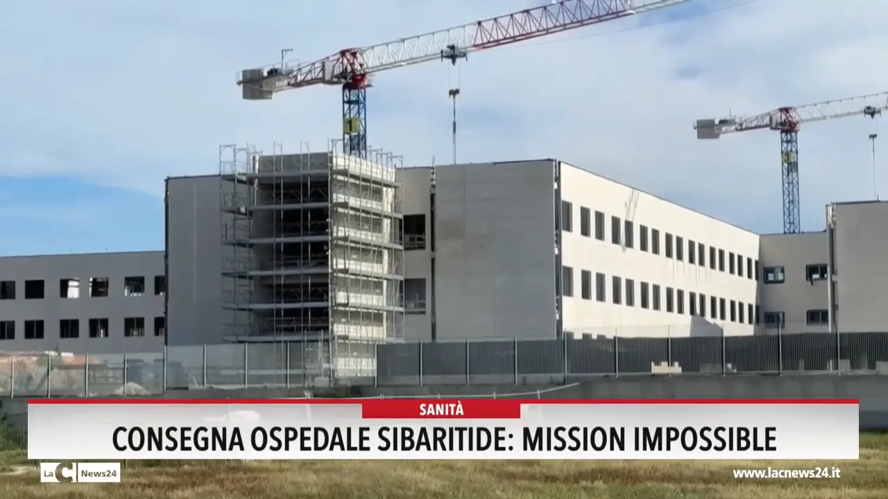 Consegna ospedale Sibaritide: mission impossible