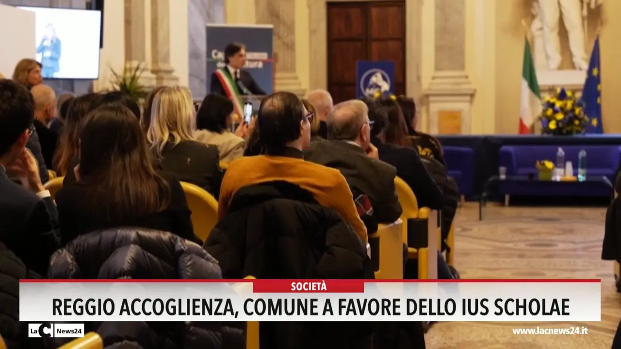 Reggio Calabria, il Comune a favore dello Ius scholae