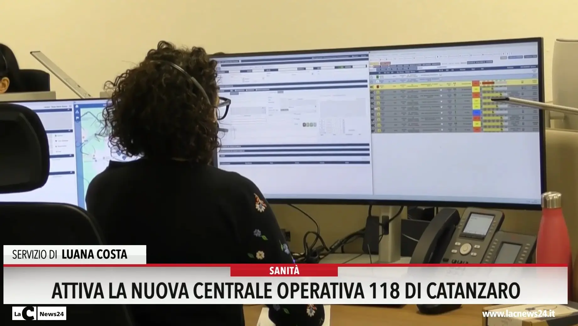 Attiva la nuova centrale operativa 118 di Catanzaro