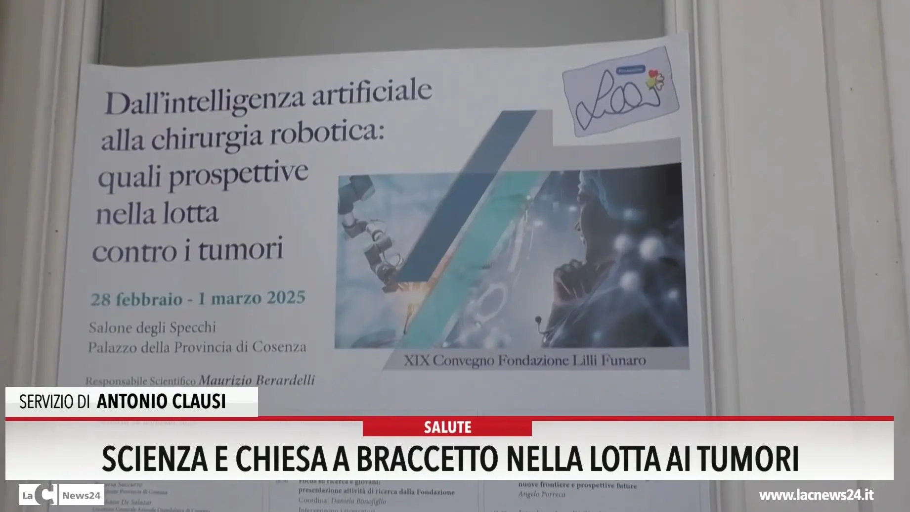 A Cosenza scienza e Chiesa a braccetto nella lotta ai tumori