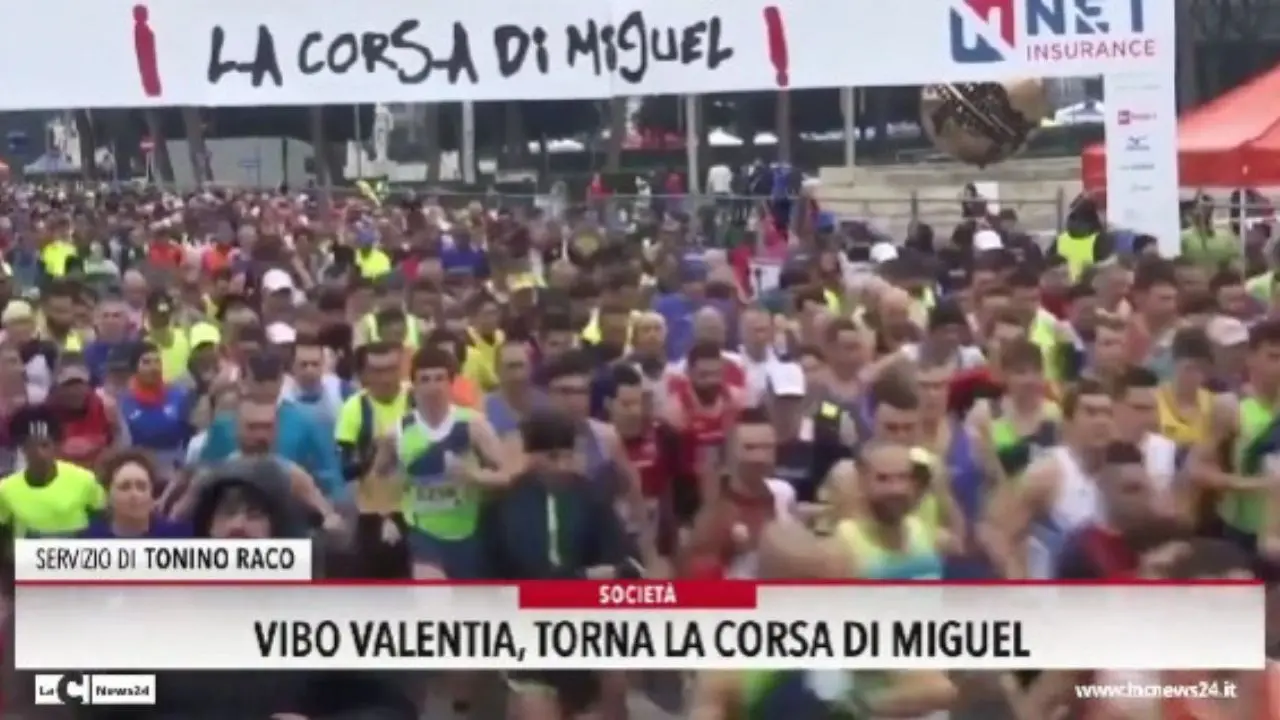 Vibo Valentia, torna la corsa di Miguel