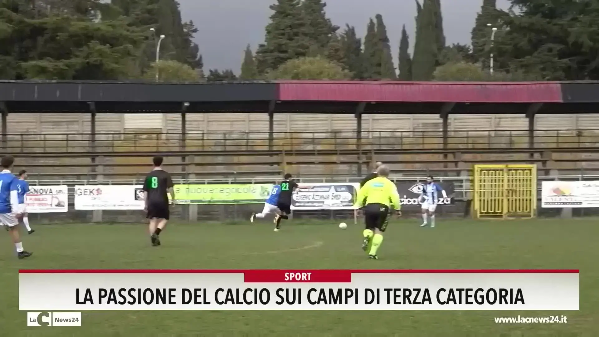 La passione del calcio sui campi di terza categoria