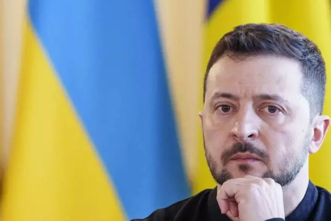 Il presidente ucraino Volodymyr Zelensky (Ansa)