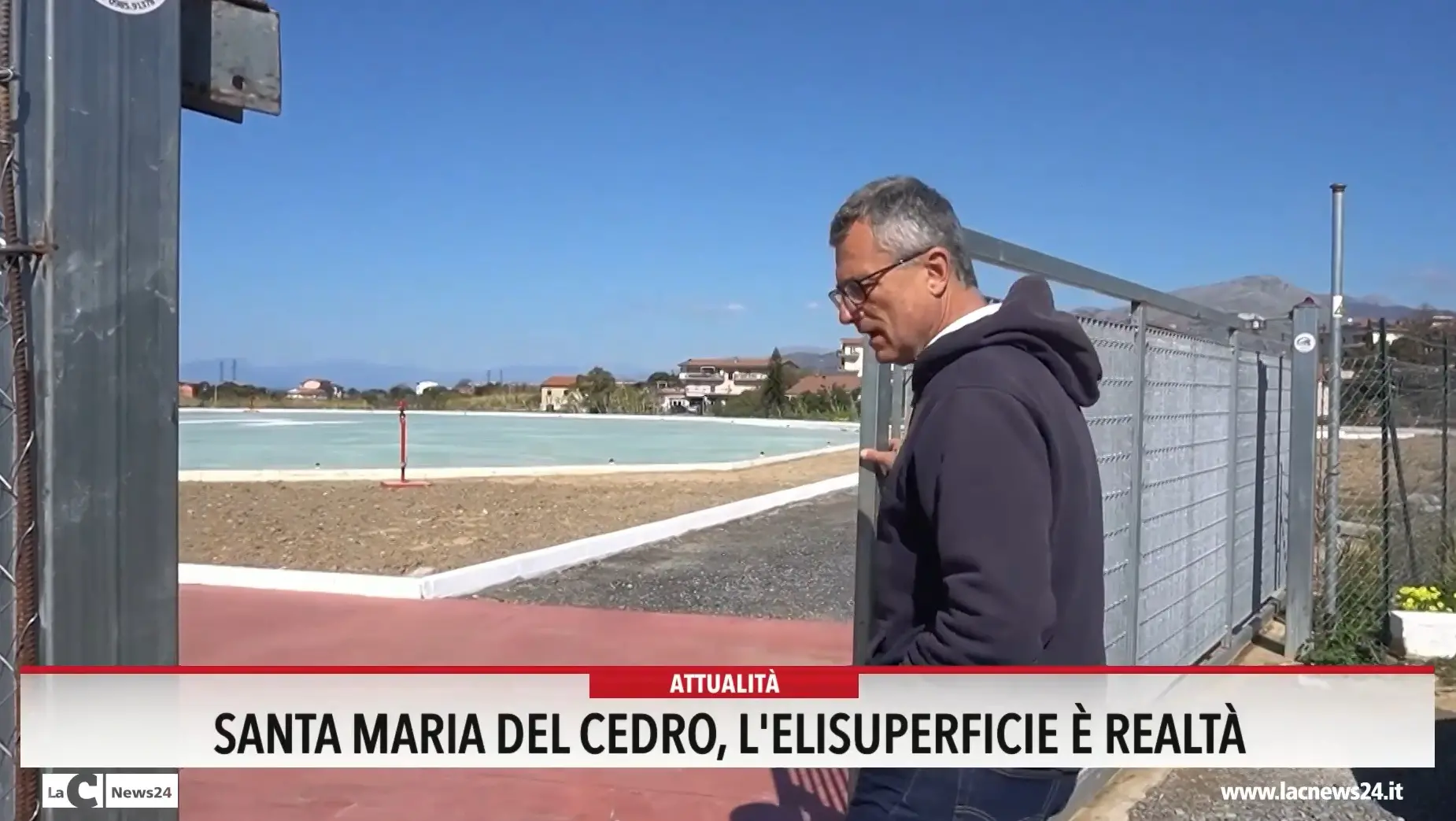 Santa Maria del Cedro, l'elisuperficie è realtà