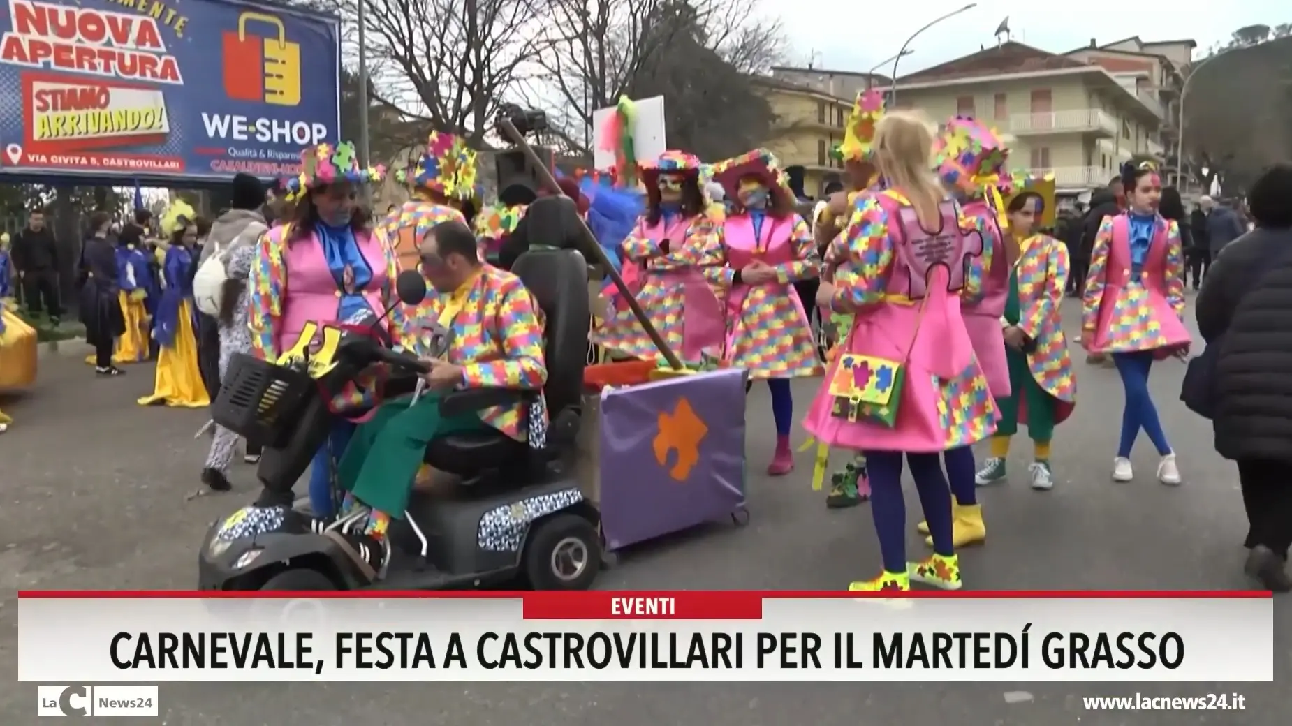 Carnevale, festa a Castrovillari per il martedì grasso