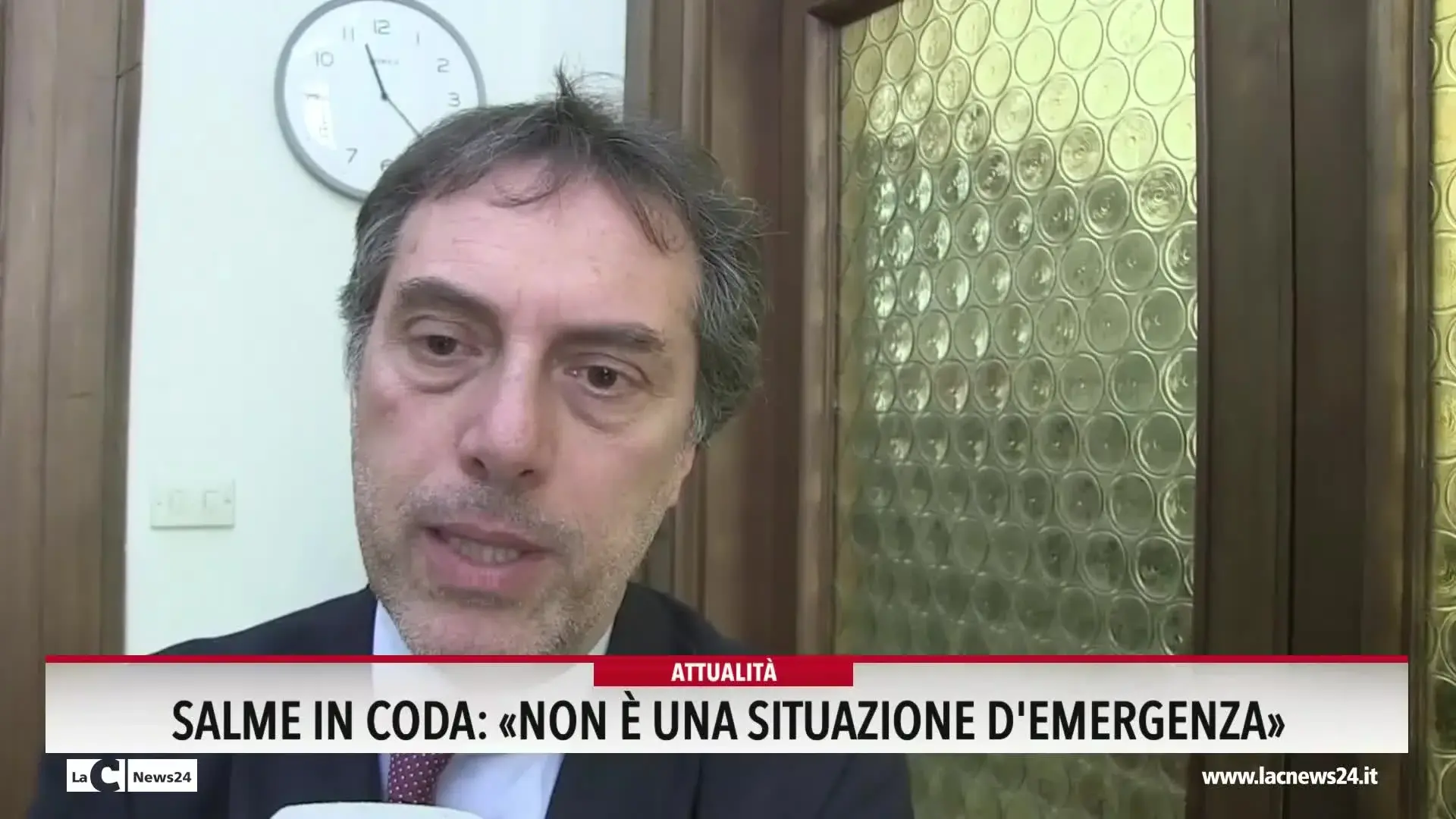 Salme in coda: «Non è una situazione d'emergenza»