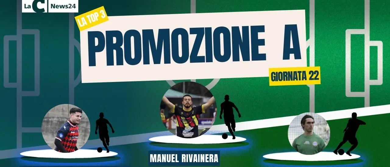 Promozione A: Rivainera segna un gol “d’Eccellenza” per il Trebisacce e si prende il primo posto della Top 3