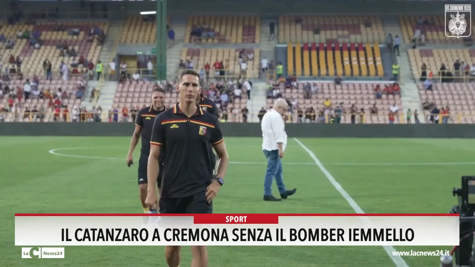 Il Catanzaro a Cremona senza il bomber Iemmello