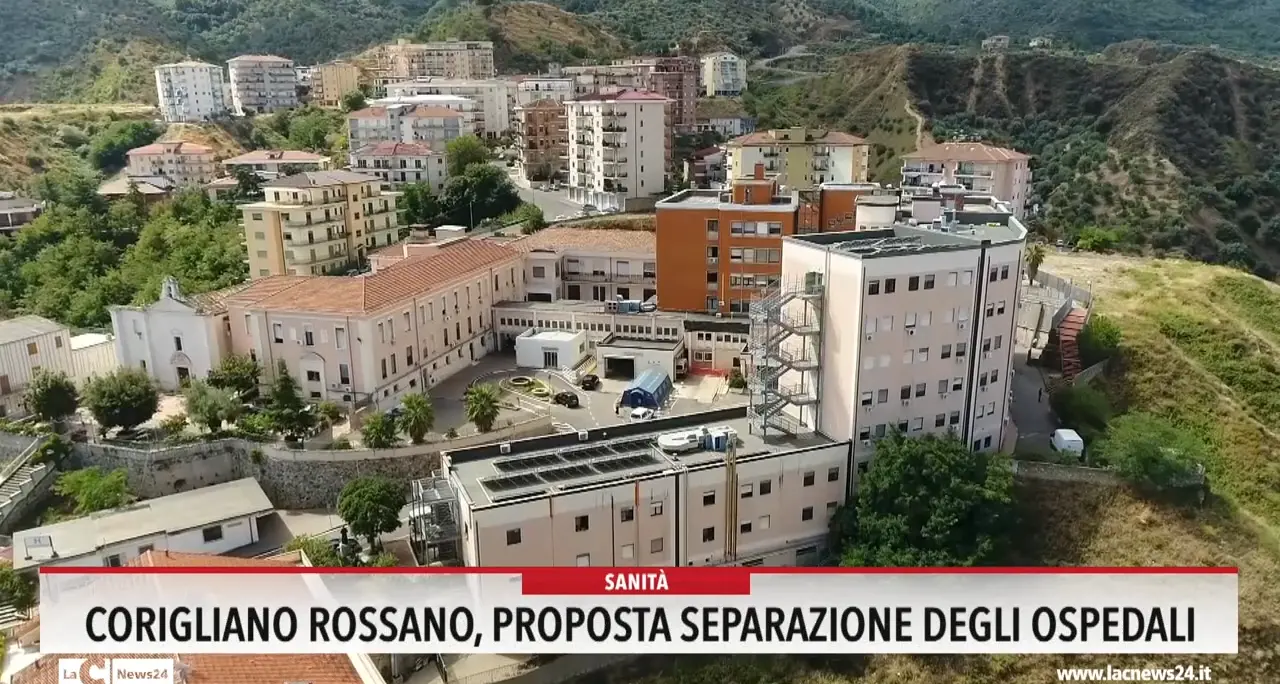 Corigliano Rossano, proposta di separazione degli ospedali