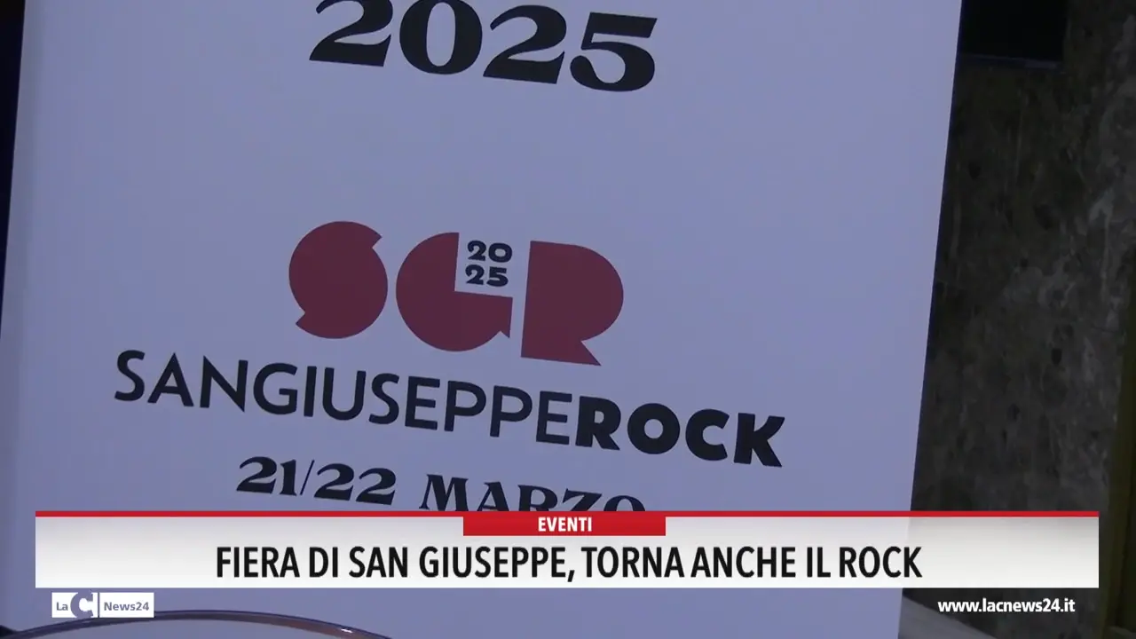 Fiera di San Giuseppe, torna anche il rock