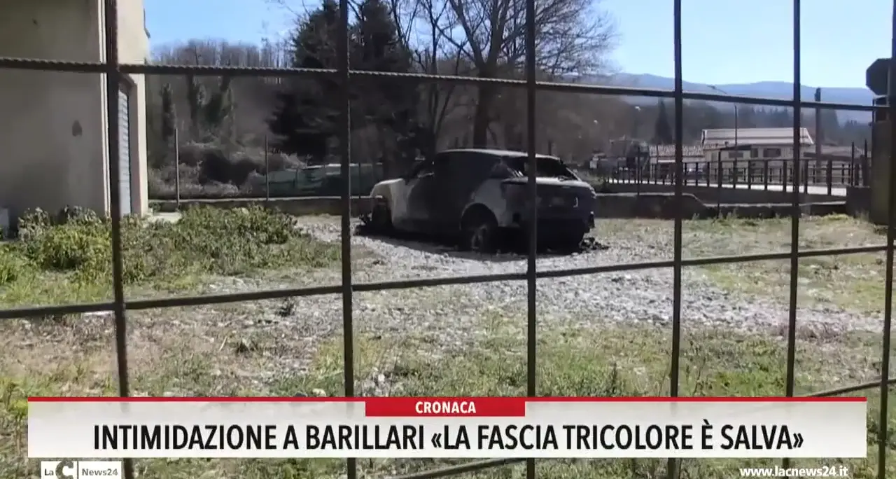 Intimidazione a Barillari, la fascia tricolore è salva