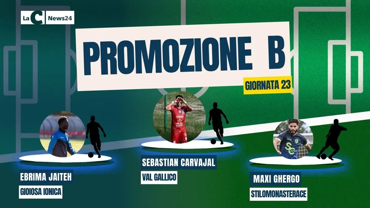 Promozione B, Carvajal (Val Gallico) segna due gol e conquista la vetta settimanale della Top 3 di LaC News24