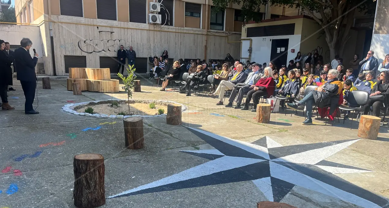 Reggio, l’aula didattica all’aperto del liceo Preti-Frangipane intitolata\u00A0alla Giusta tra le nazioni Bianca Ripepi Sotgiu\n