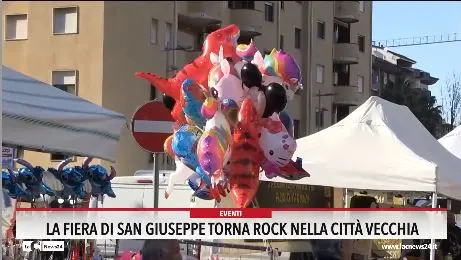 La fiera di San Giuseppe torna rock nella citta vecchia