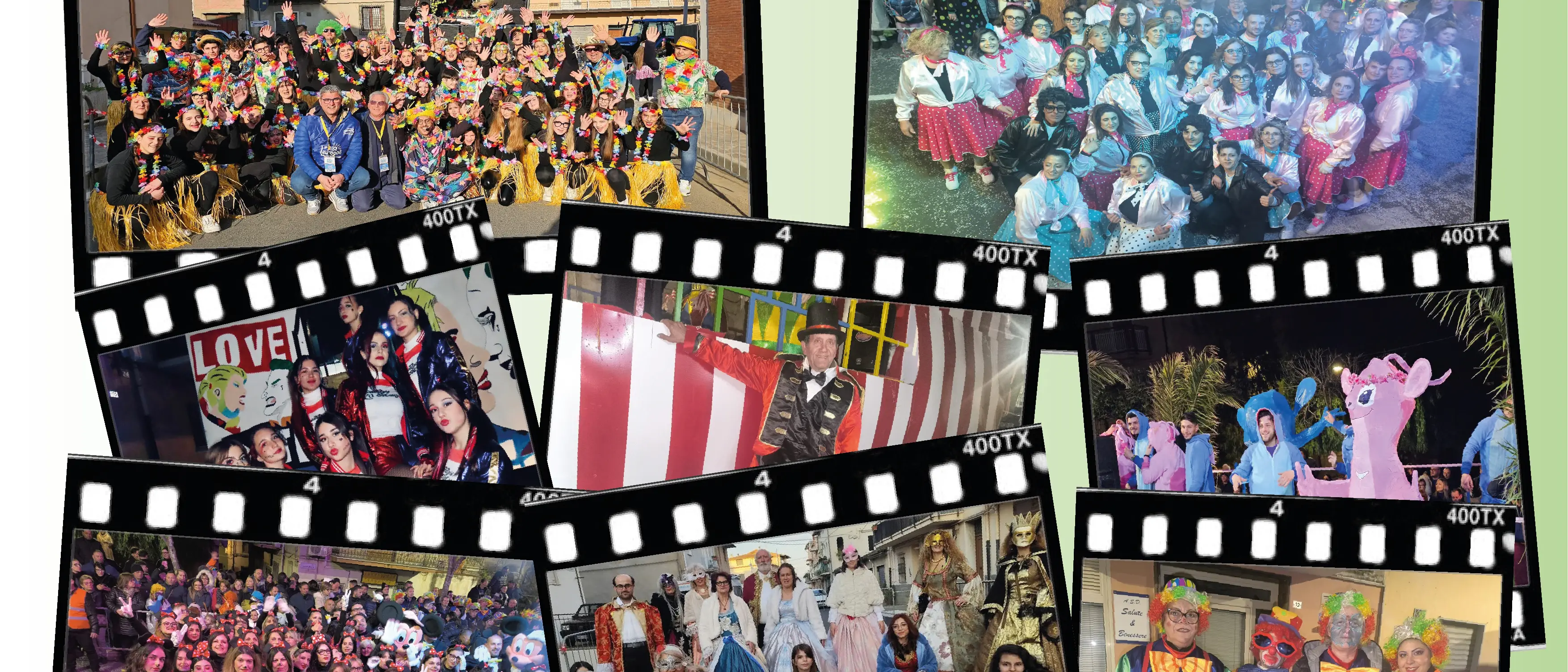 In centinaia a Lauropoli per la grande festa del Carnevale, un’esplosione di colori e divertimento\n