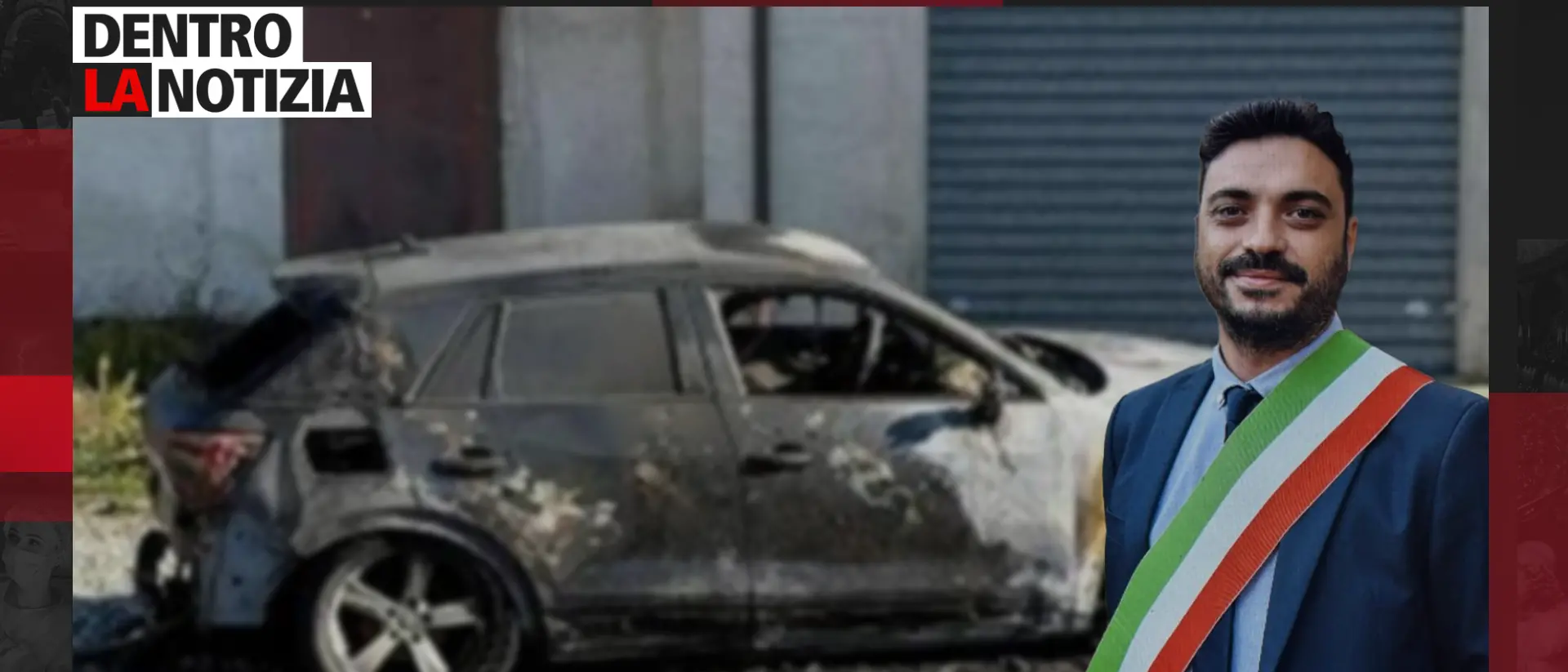 Le fiamme non fermano il sindaco Barillari: il primo cittadino ospite a Dentro la notizia